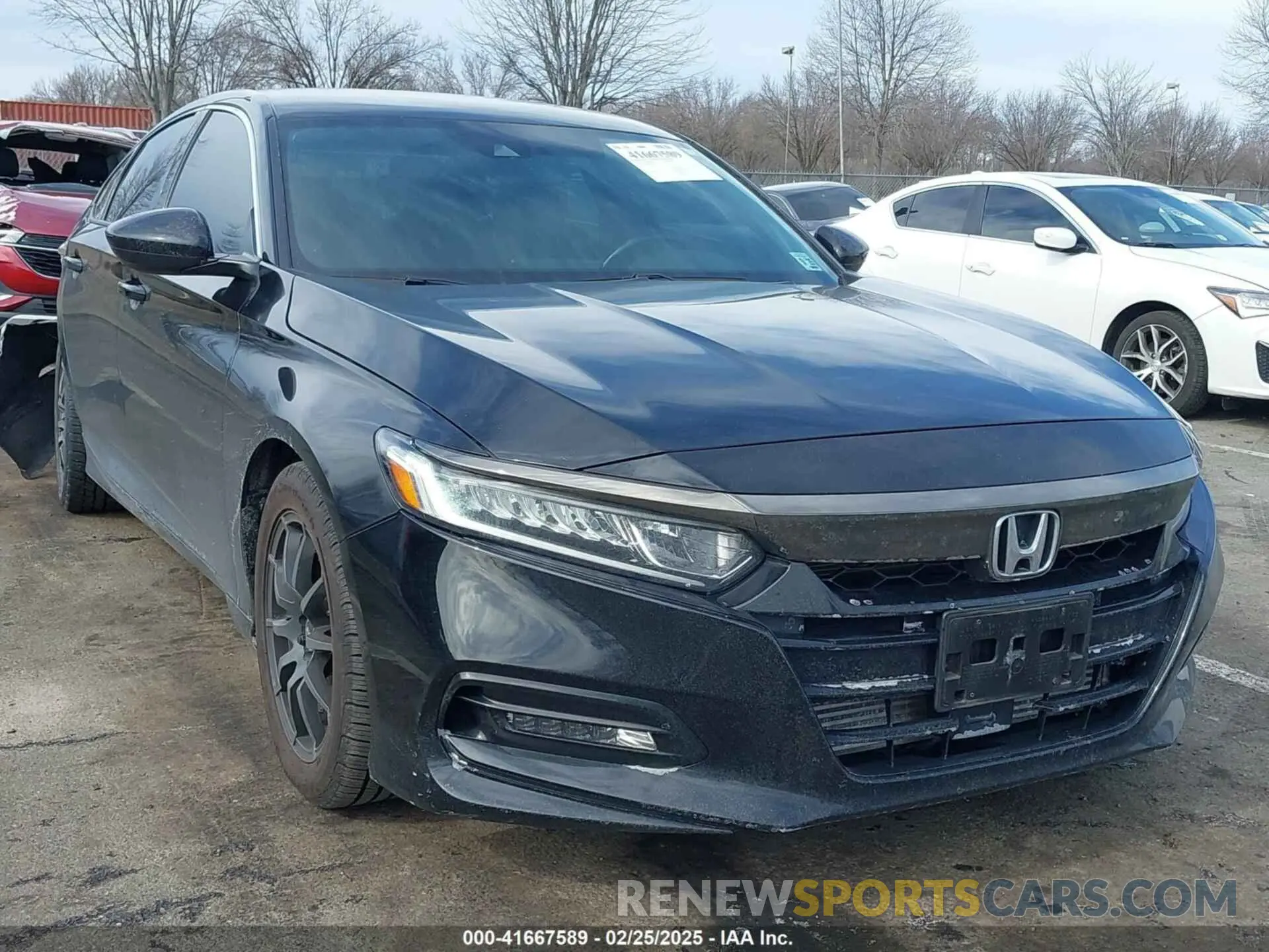 1 Photograph of a damaged car 1HGCV1F3XLA137727 HONDA ACCORD 2020