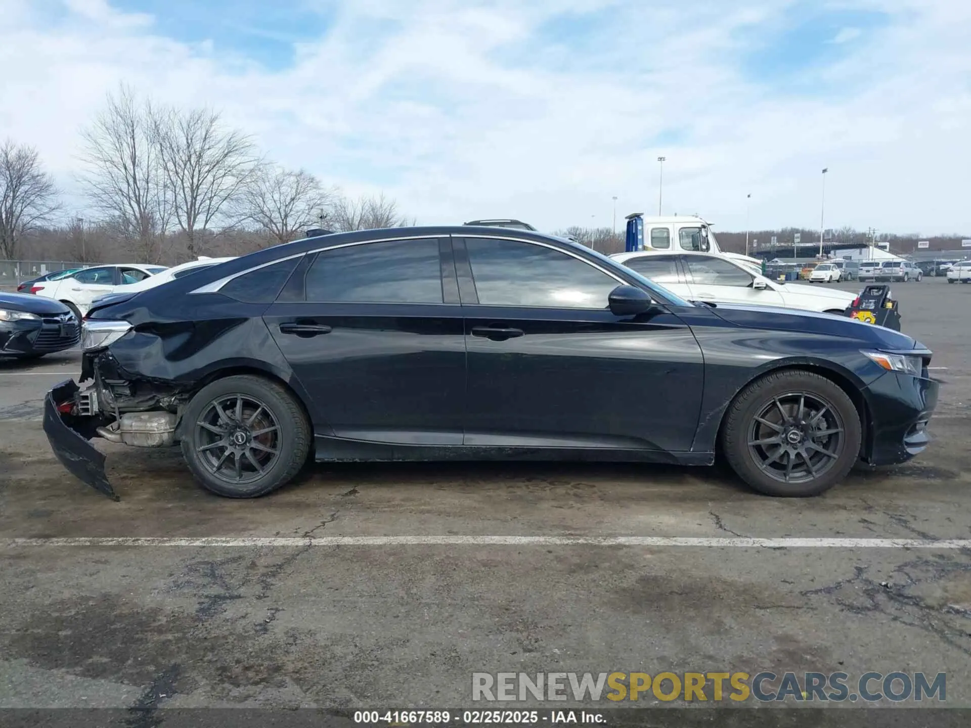 13 Photograph of a damaged car 1HGCV1F3XLA137727 HONDA ACCORD 2020