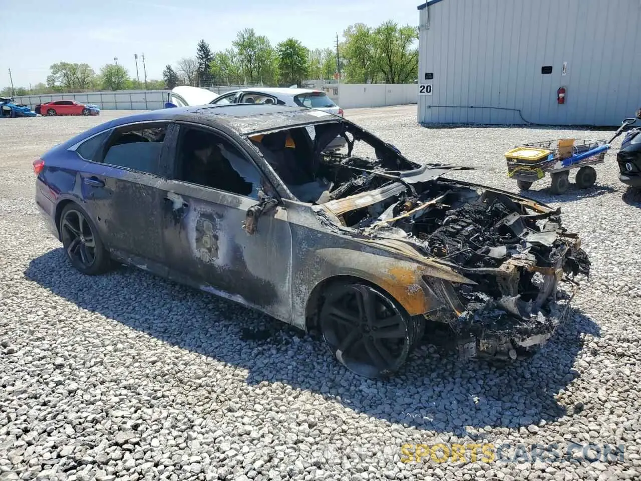 4 Photograph of a damaged car 1HGCV1F3XLA148274 HONDA ACCORD 2020