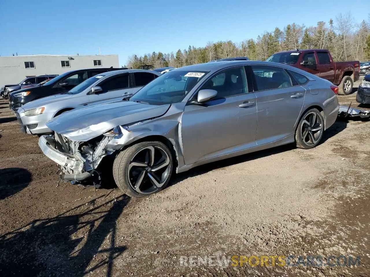 1 Photograph of a damaged car 1HGCV1F3XLA800150 HONDA ACCORD 2020