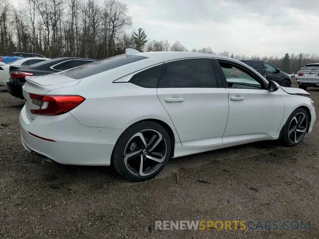 3 Photograph of a damaged car 1HGCV1F3XLA800178 HONDA ACCORD 2020