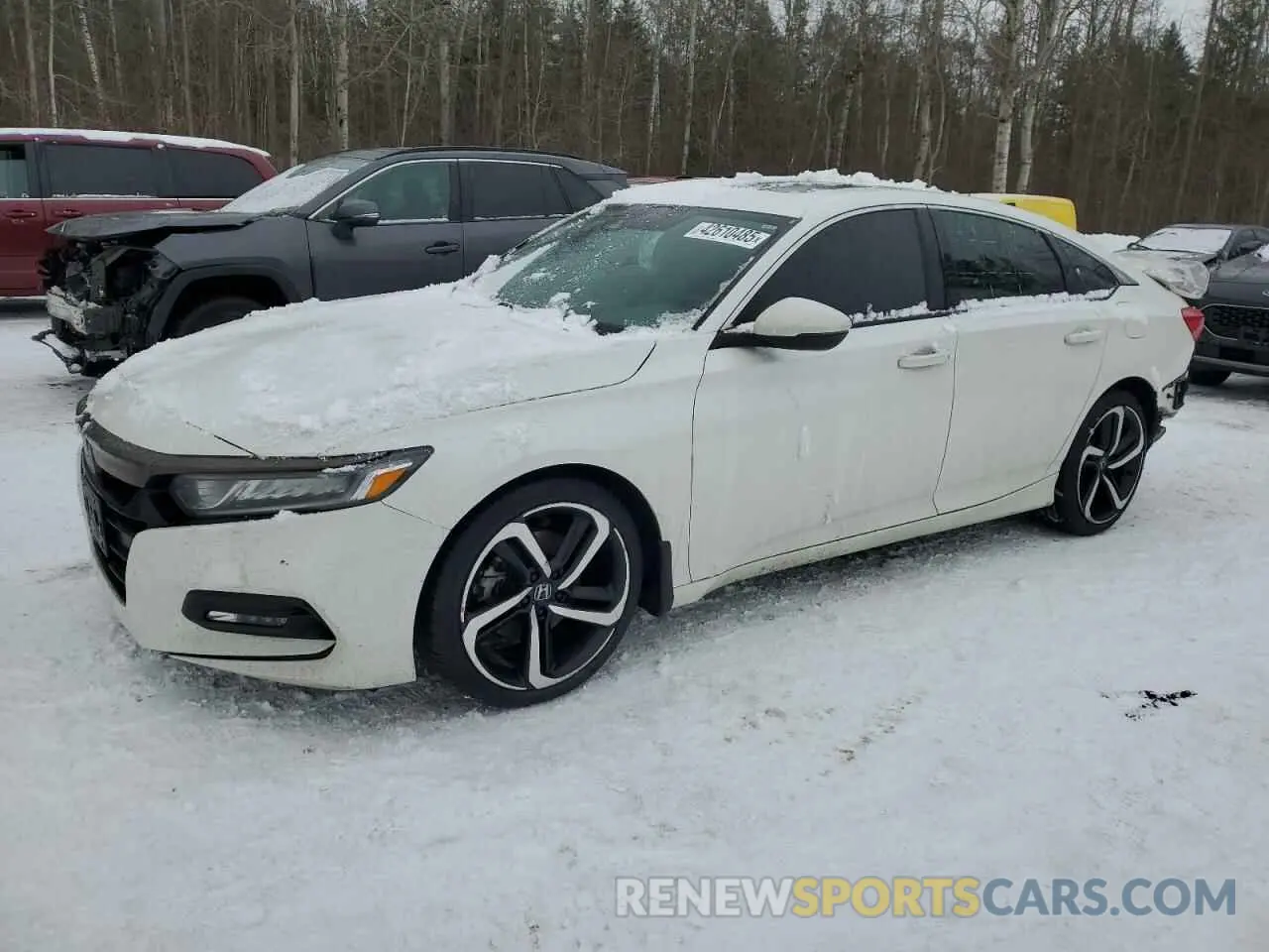 1 Photograph of a damaged car 1HGCV1F3XLA805431 HONDA ACCORD 2020