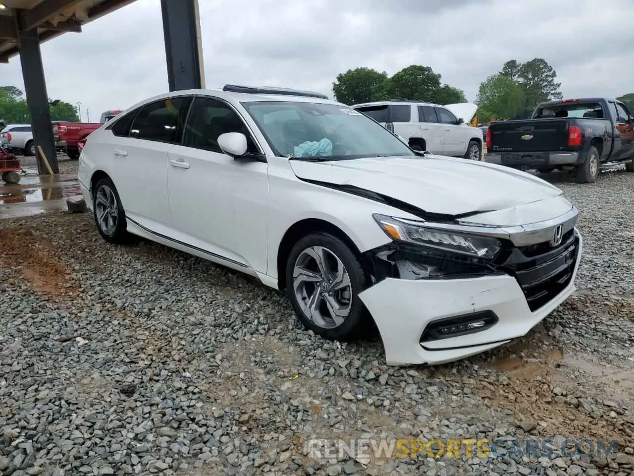 4 Photograph of a damaged car 1HGCV1F40LA000448 HONDA ACCORD 2020