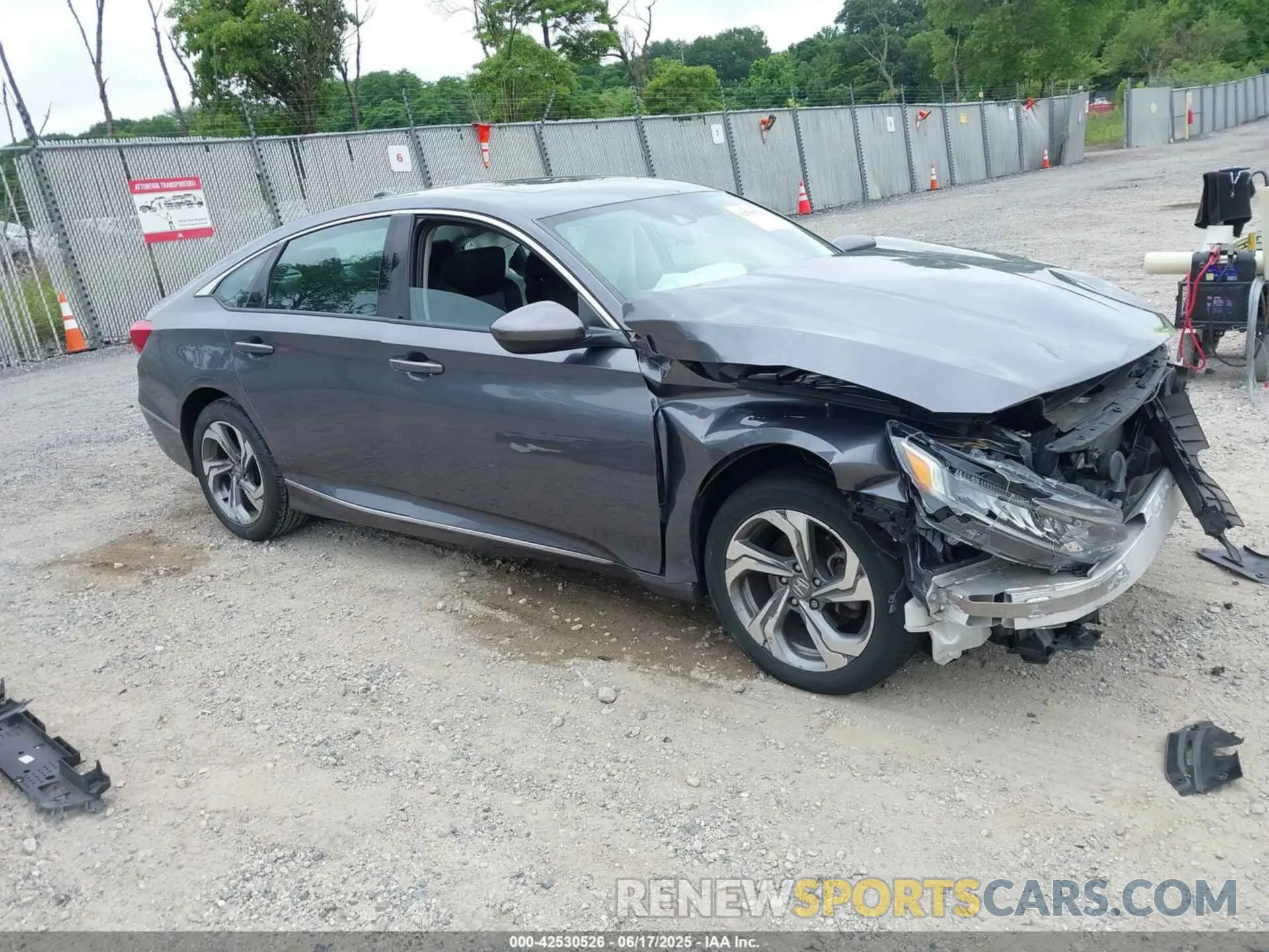 1 Photograph of a damaged car 1HGCV1F40LA040822 HONDA ACCORD 2020