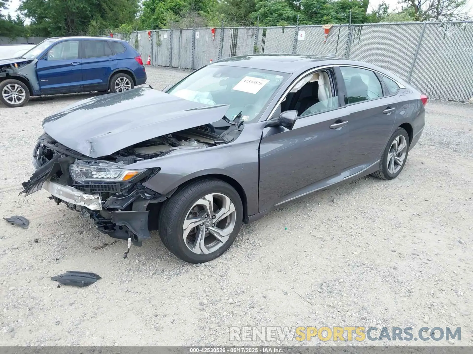 2 Photograph of a damaged car 1HGCV1F40LA040822 HONDA ACCORD 2020