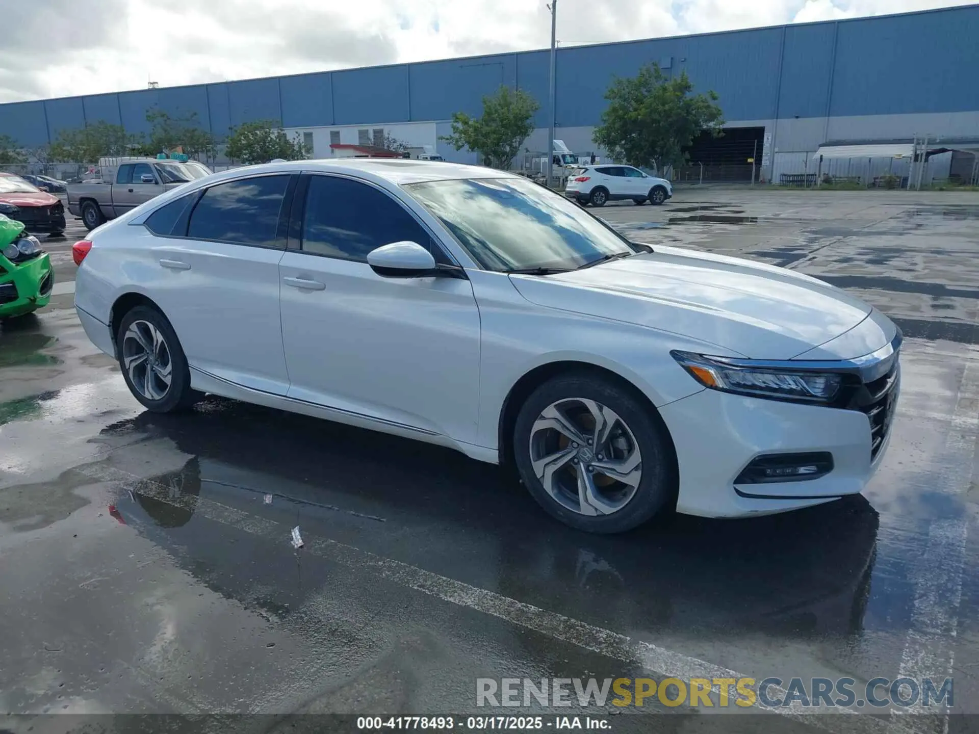 1 Photograph of a damaged car 1HGCV1F40LA057958 HONDA ACCORD 2020