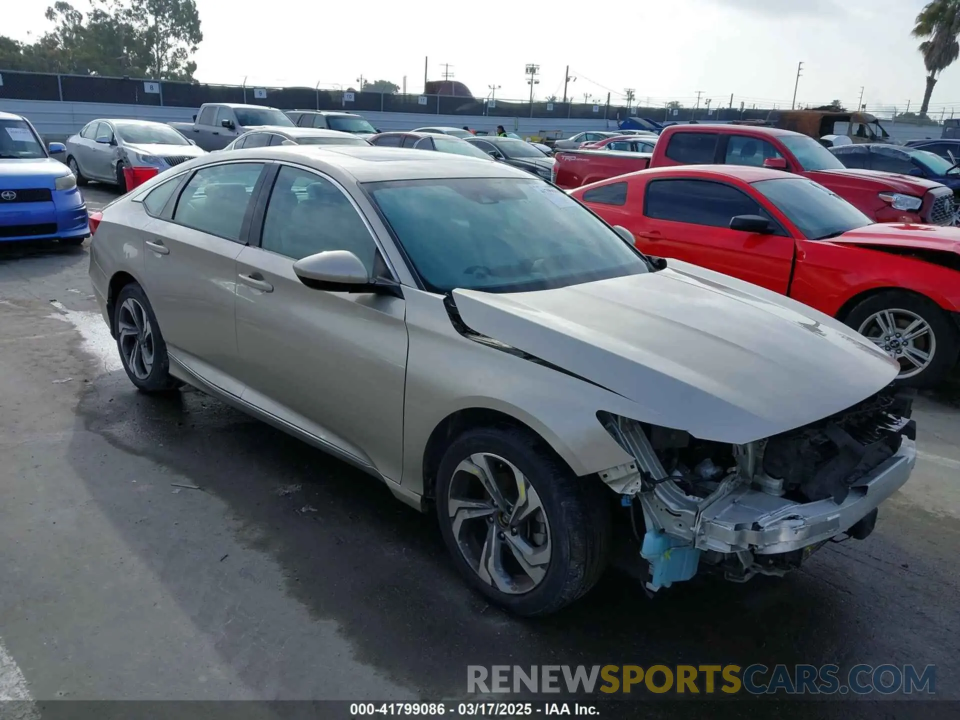 1 Photograph of a damaged car 1HGCV1F40LA060388 HONDA ACCORD 2020