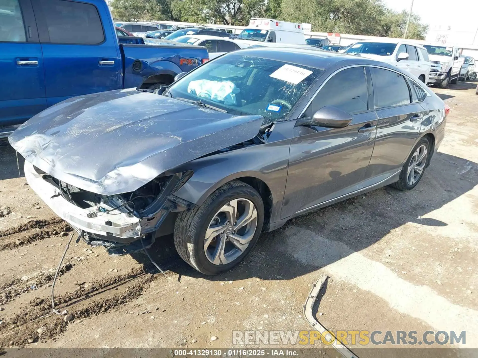 2 Photograph of a damaged car 1HGCV1F40LA075733 HONDA ACCORD 2020