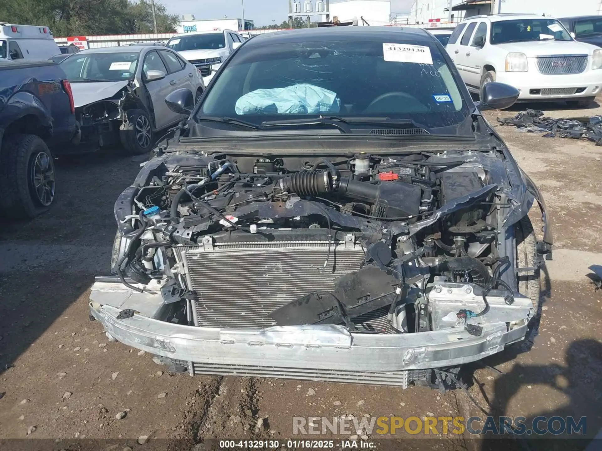 6 Photograph of a damaged car 1HGCV1F40LA075733 HONDA ACCORD 2020