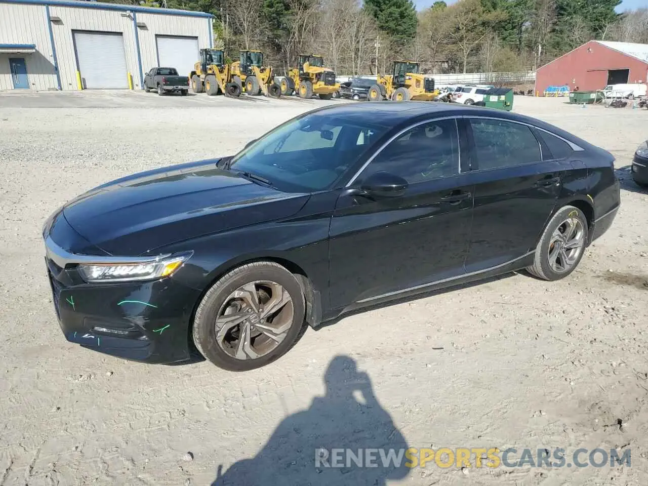 1 Photograph of a damaged car 1HGCV1F40LA092595 HONDA ACCORD 2020