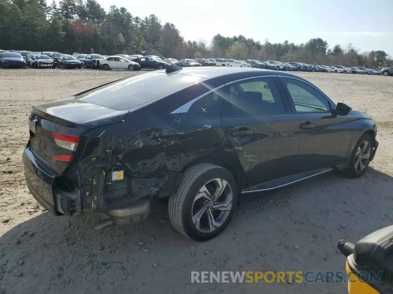 3 Photograph of a damaged car 1HGCV1F40LA092595 HONDA ACCORD 2020