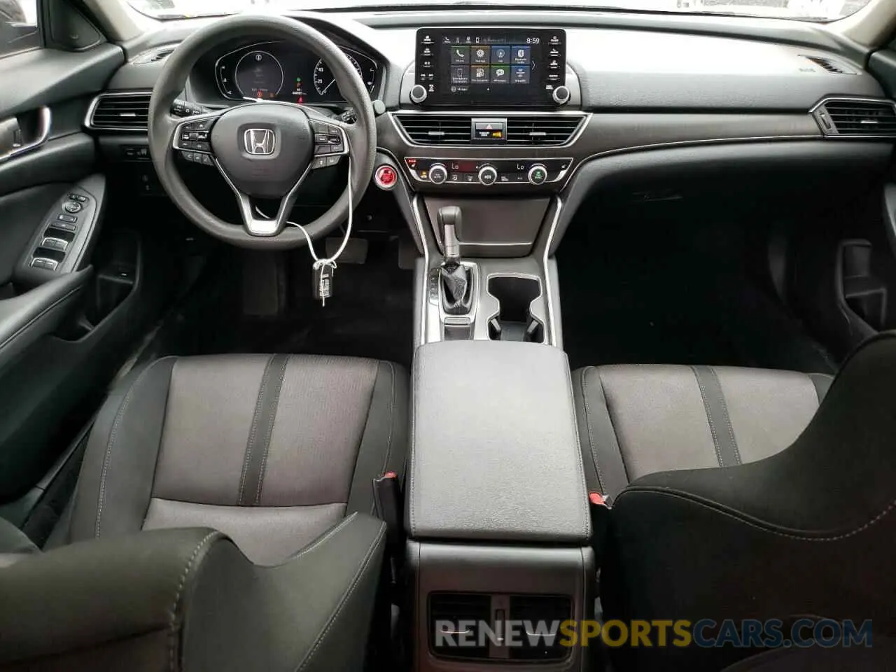 8 Photograph of a damaged car 1HGCV1F40LA092595 HONDA ACCORD 2020