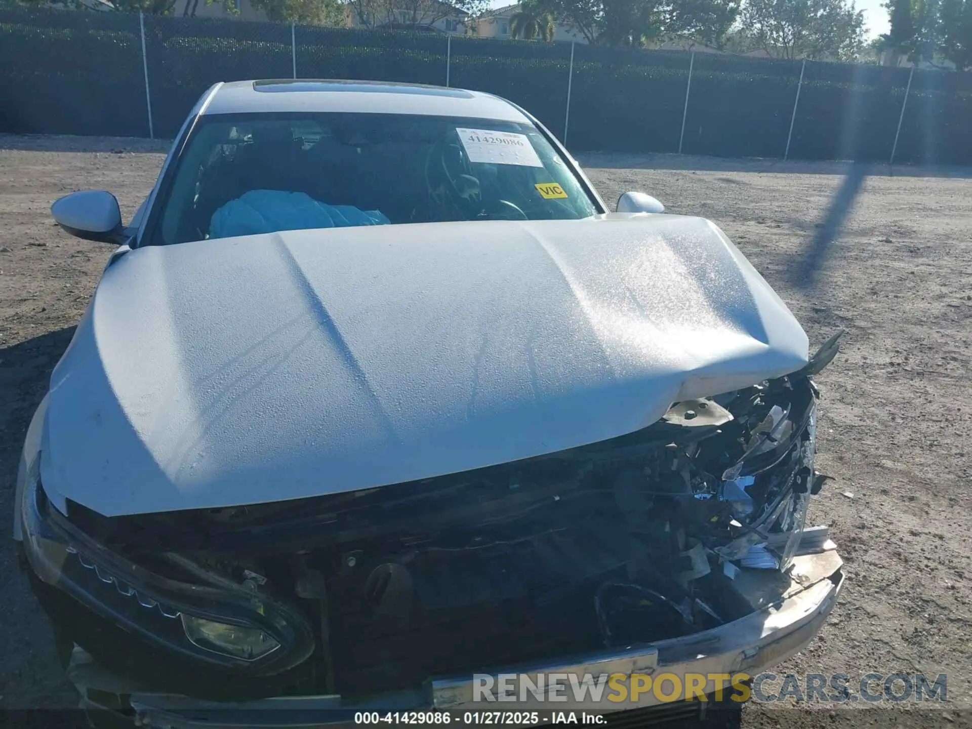 13 Photograph of a damaged car 1HGCV1F40LA155419 HONDA ACCORD 2020