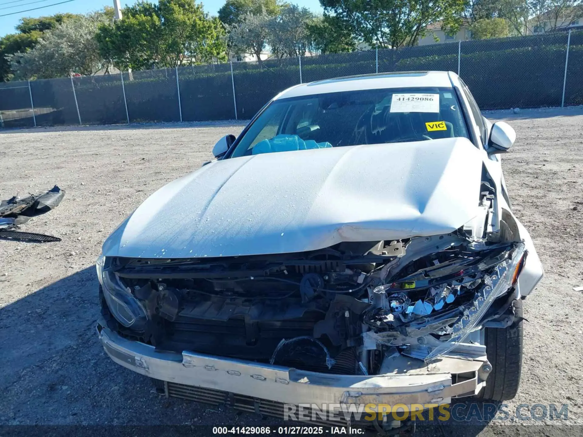6 Photograph of a damaged car 1HGCV1F40LA155419 HONDA ACCORD 2020