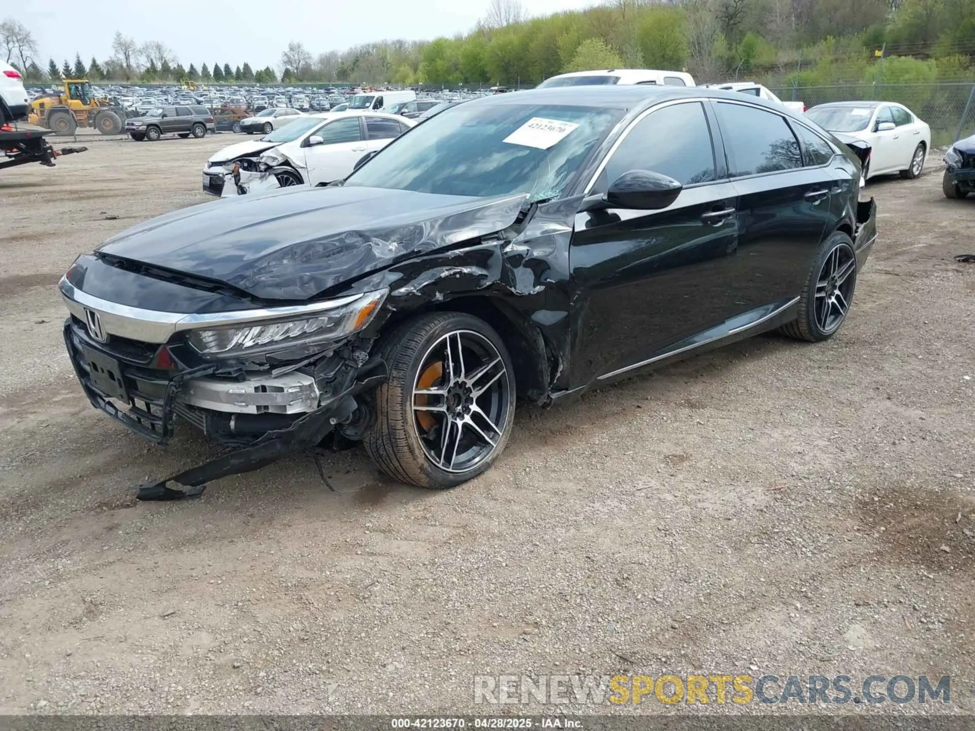 2 Photograph of a damaged car 1HGCV1F41LA056074 HONDA ACCORD 2020