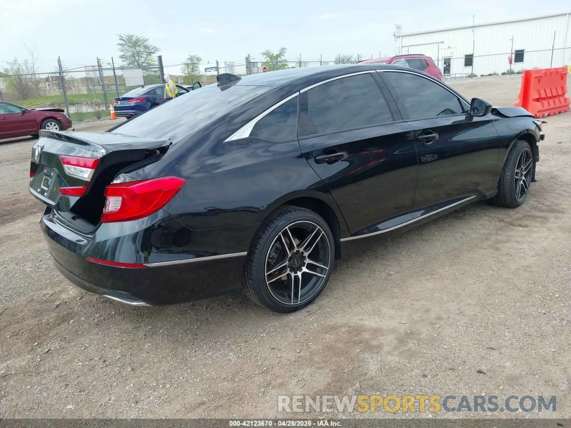 4 Photograph of a damaged car 1HGCV1F41LA056074 HONDA ACCORD 2020