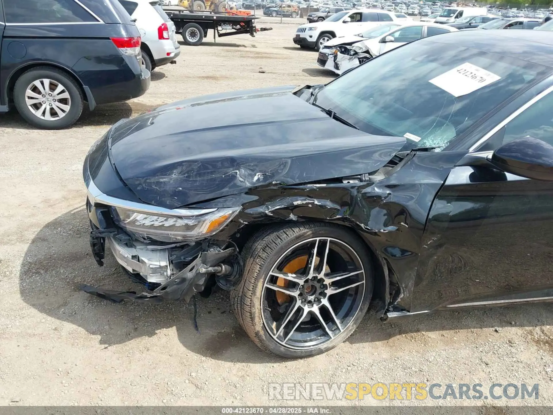 6 Photograph of a damaged car 1HGCV1F41LA056074 HONDA ACCORD 2020