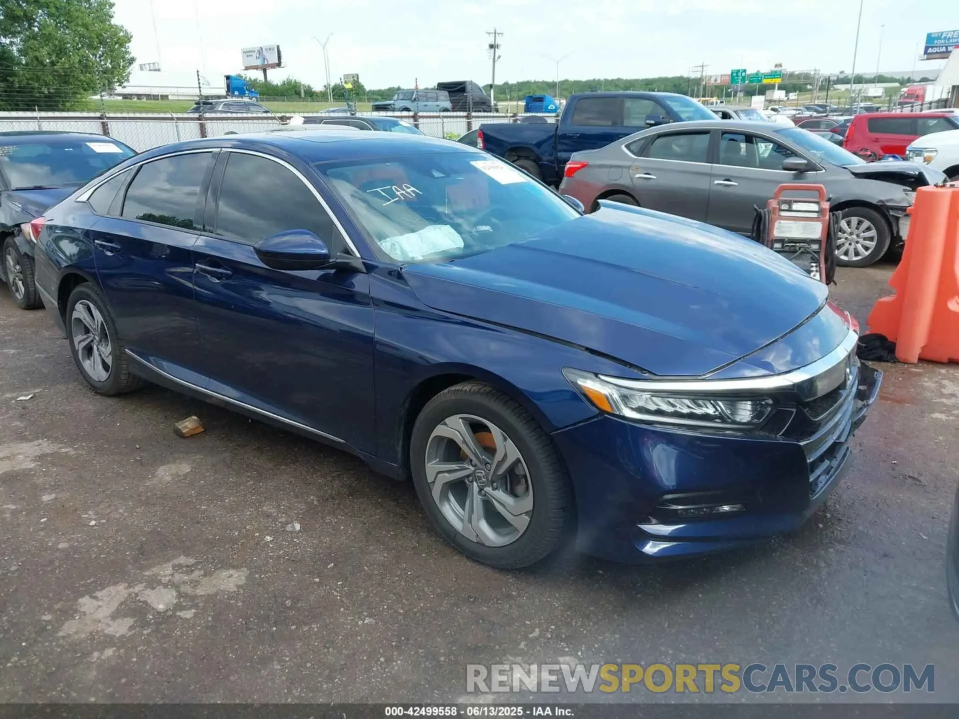 1 Photograph of a damaged car 1HGCV1F41LA123434 HONDA ACCORD 2020