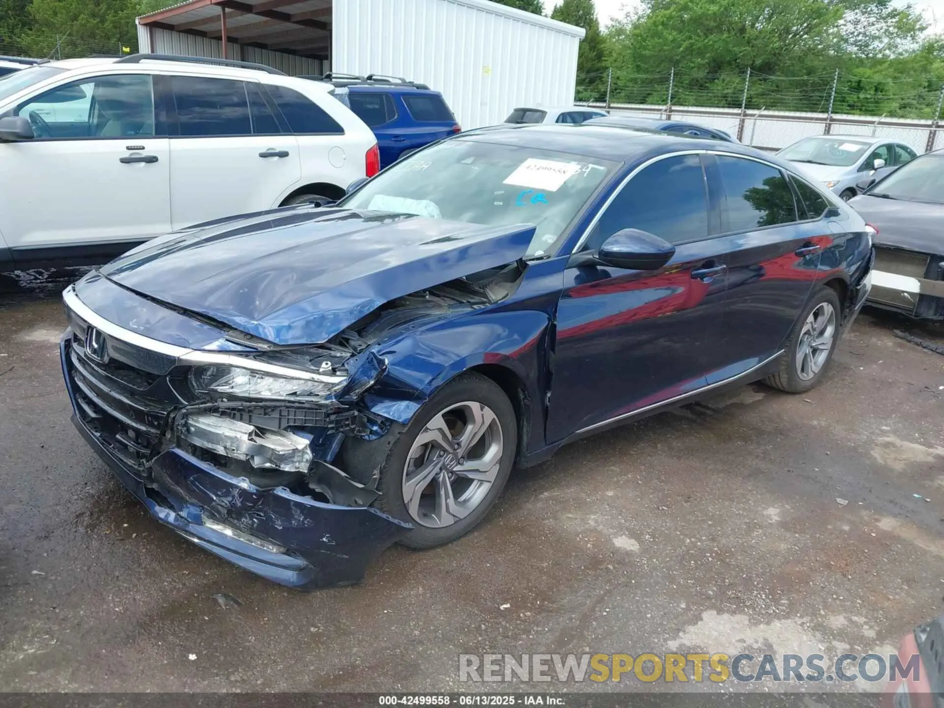 2 Photograph of a damaged car 1HGCV1F41LA123434 HONDA ACCORD 2020