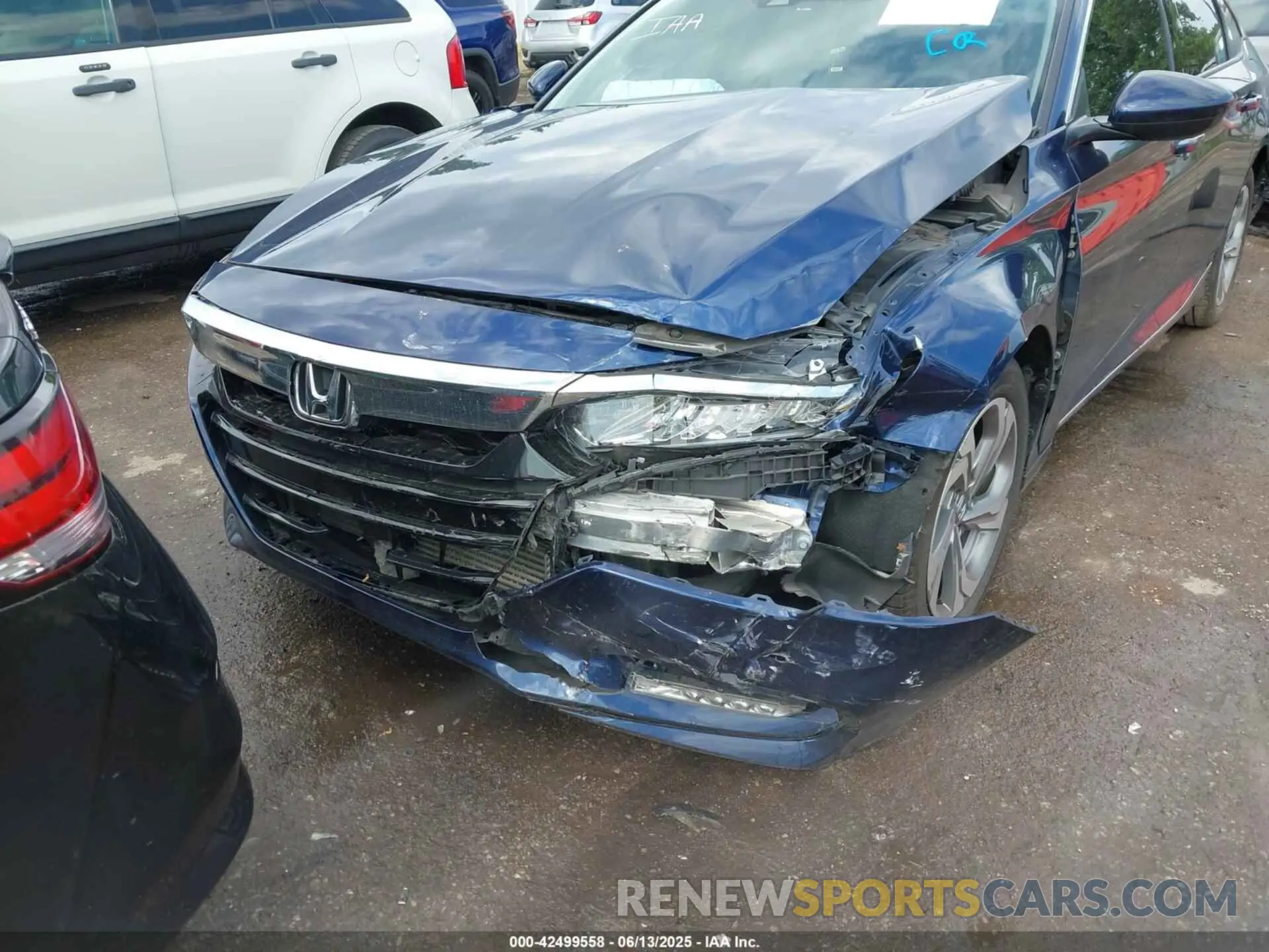 6 Photograph of a damaged car 1HGCV1F41LA123434 HONDA ACCORD 2020