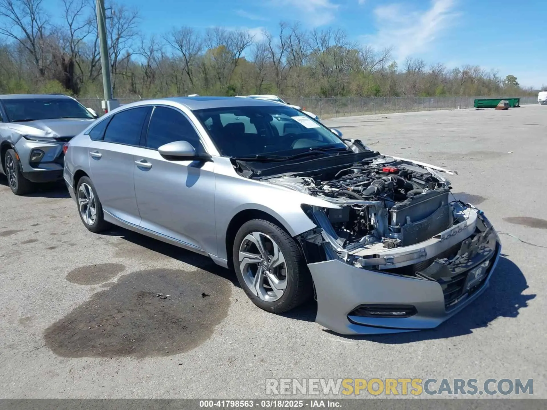 1 Photograph of a damaged car 1HGCV1F41LA132344 HONDA ACCORD 2020