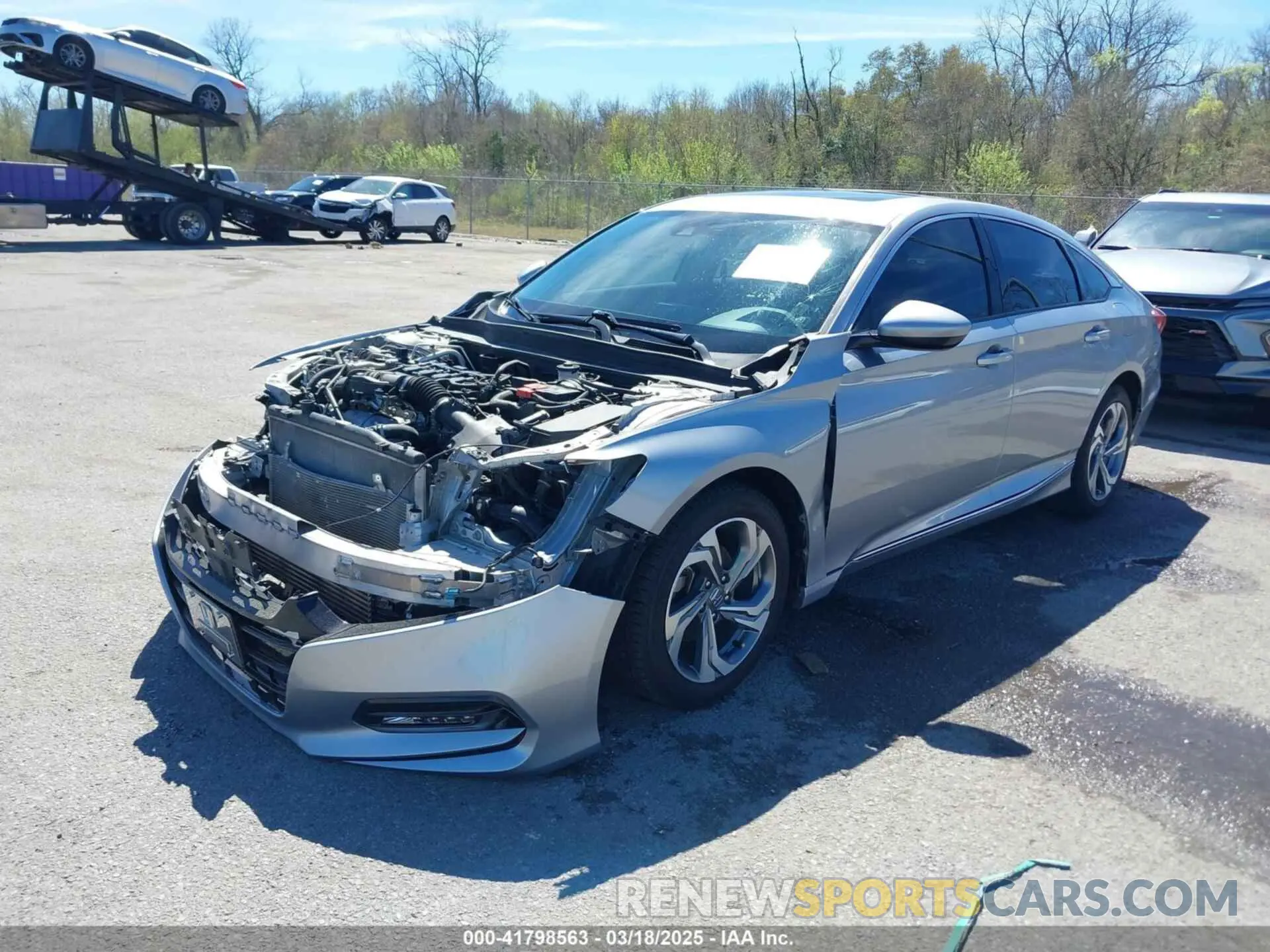 2 Photograph of a damaged car 1HGCV1F41LA132344 HONDA ACCORD 2020