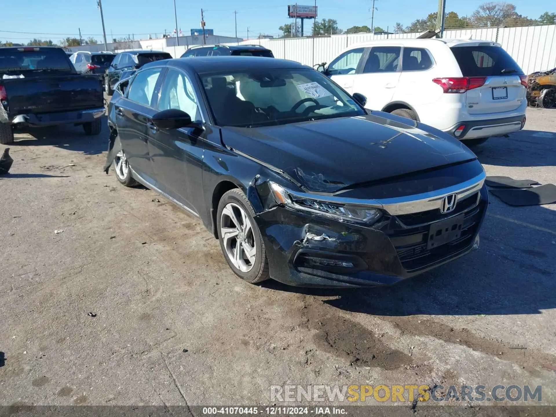 1 Photograph of a damaged car 1HGCV1F42LA140274 HONDA ACCORD 2020