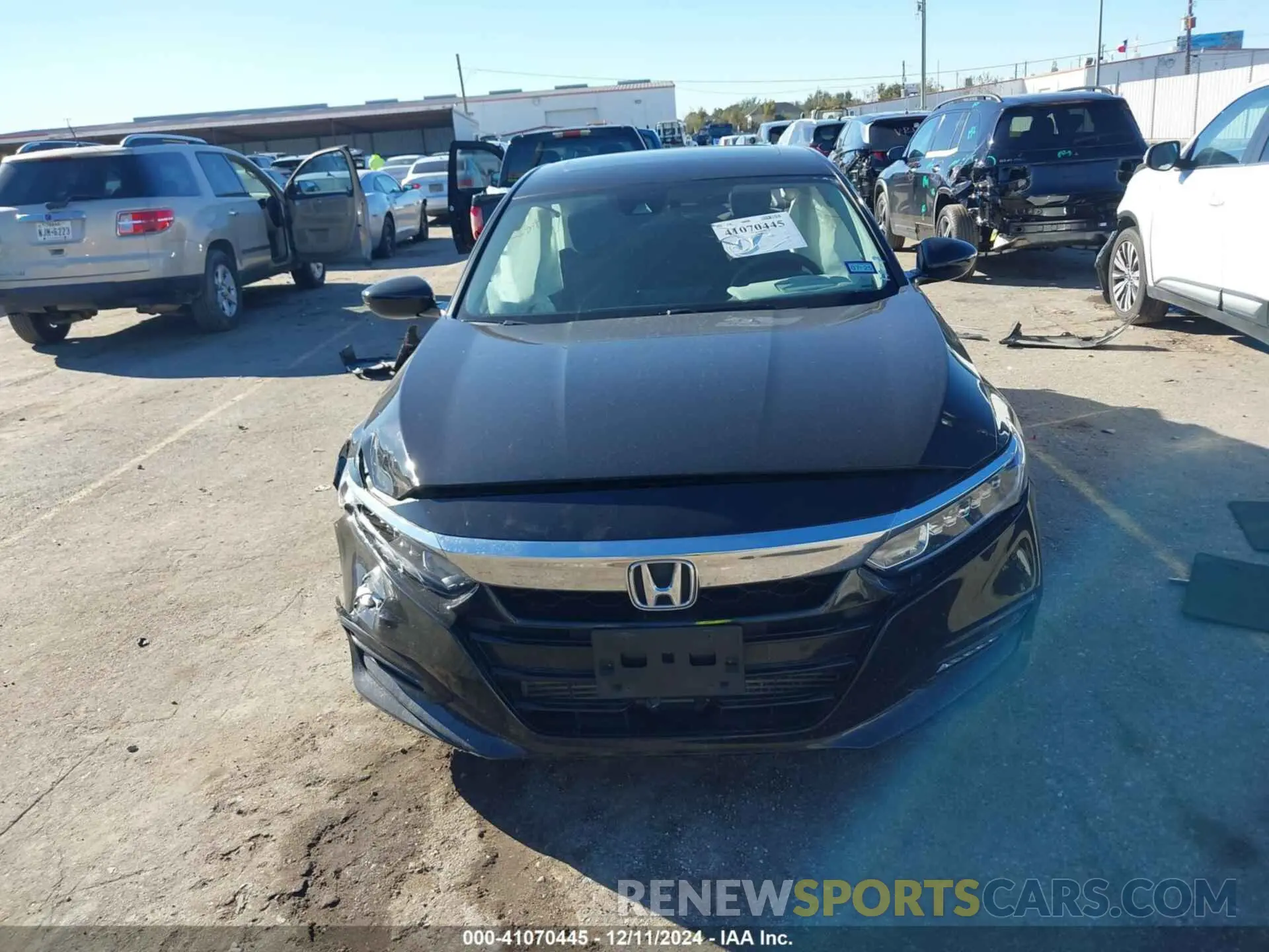 12 Photograph of a damaged car 1HGCV1F42LA140274 HONDA ACCORD 2020