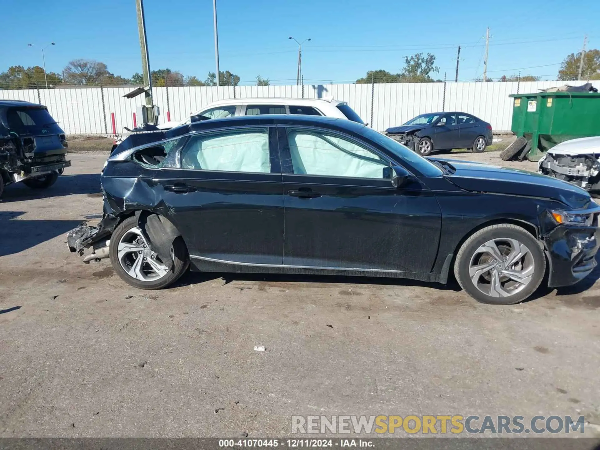 13 Photograph of a damaged car 1HGCV1F42LA140274 HONDA ACCORD 2020