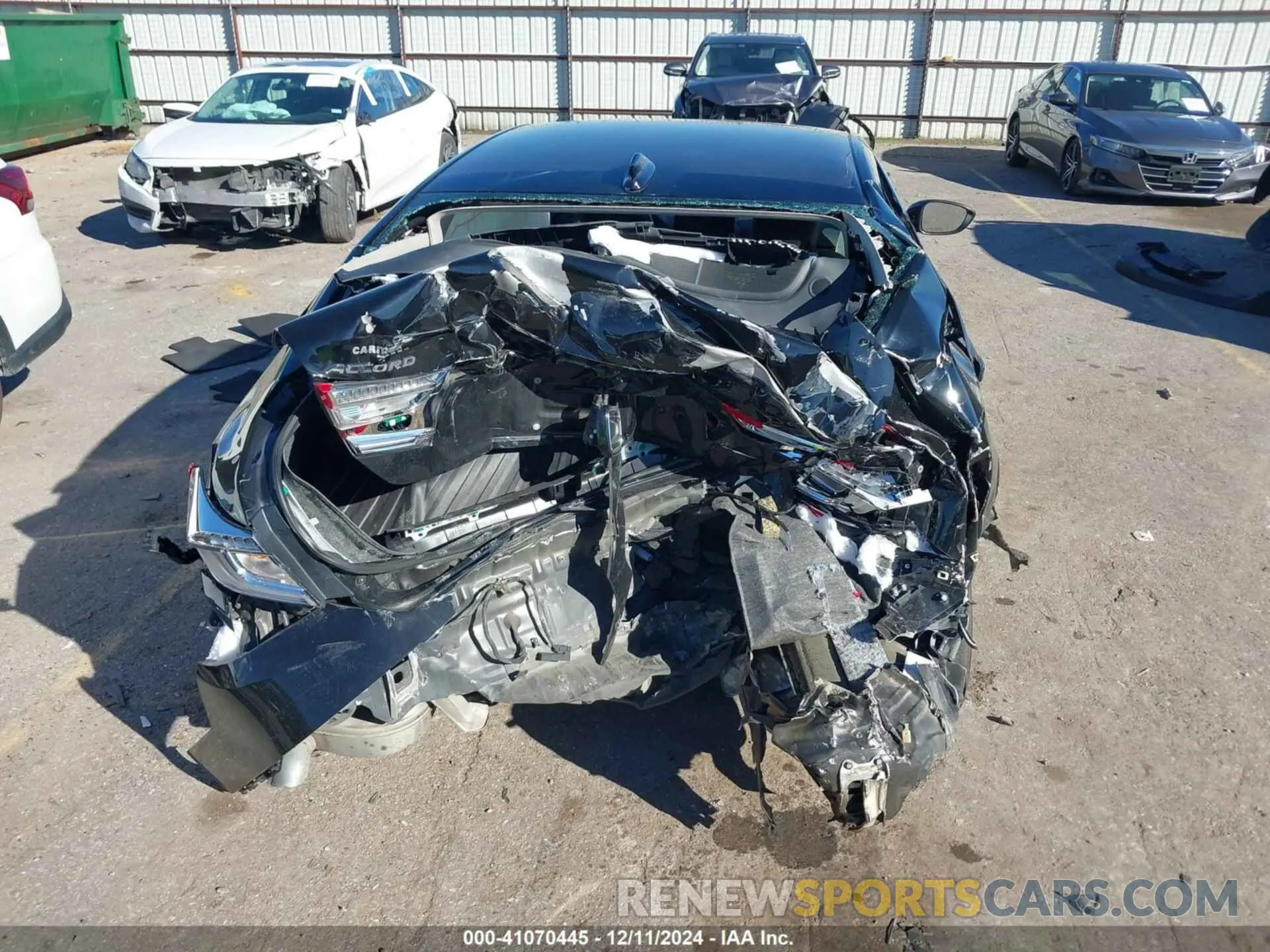 16 Photograph of a damaged car 1HGCV1F42LA140274 HONDA ACCORD 2020