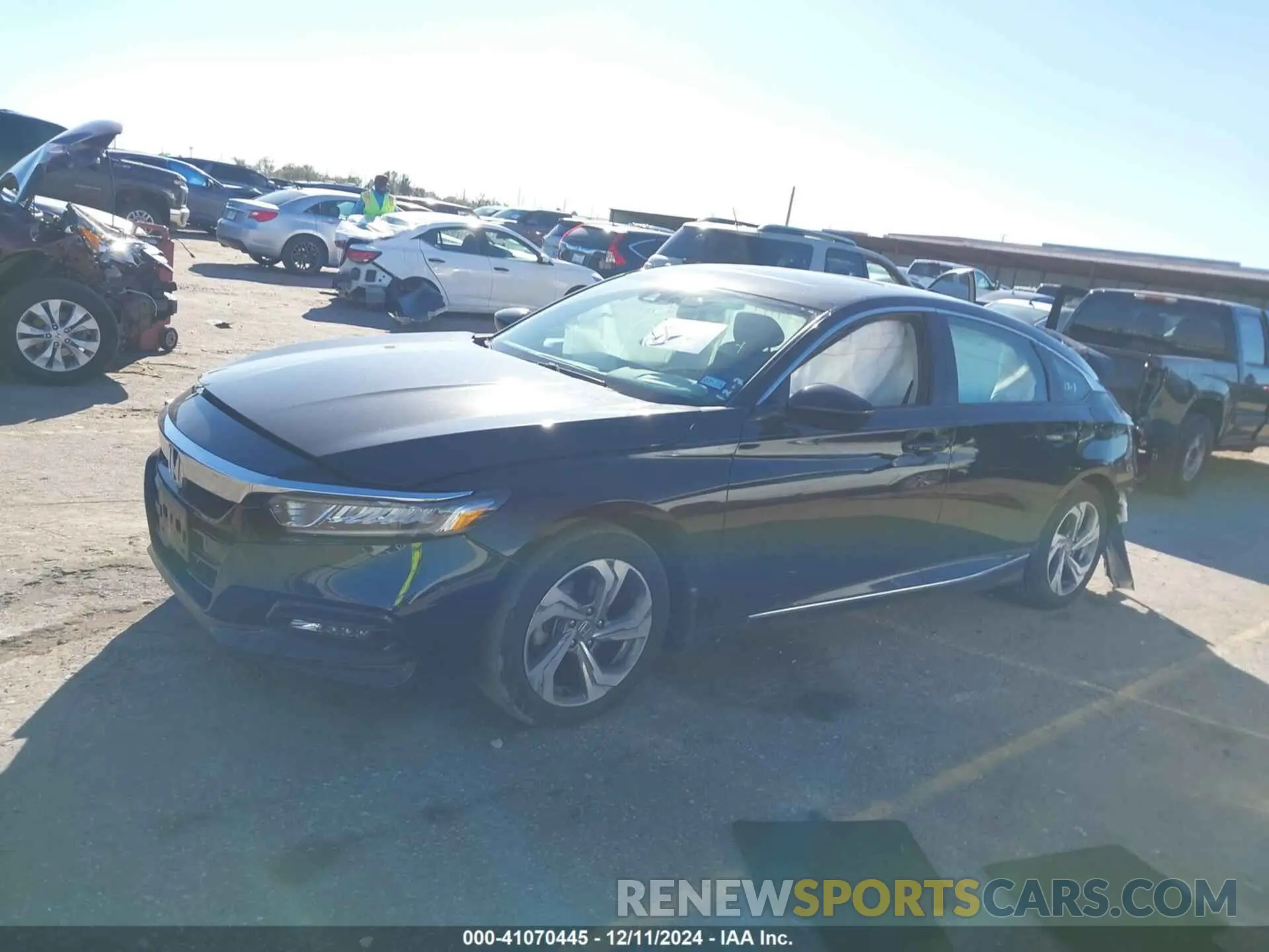 2 Photograph of a damaged car 1HGCV1F42LA140274 HONDA ACCORD 2020