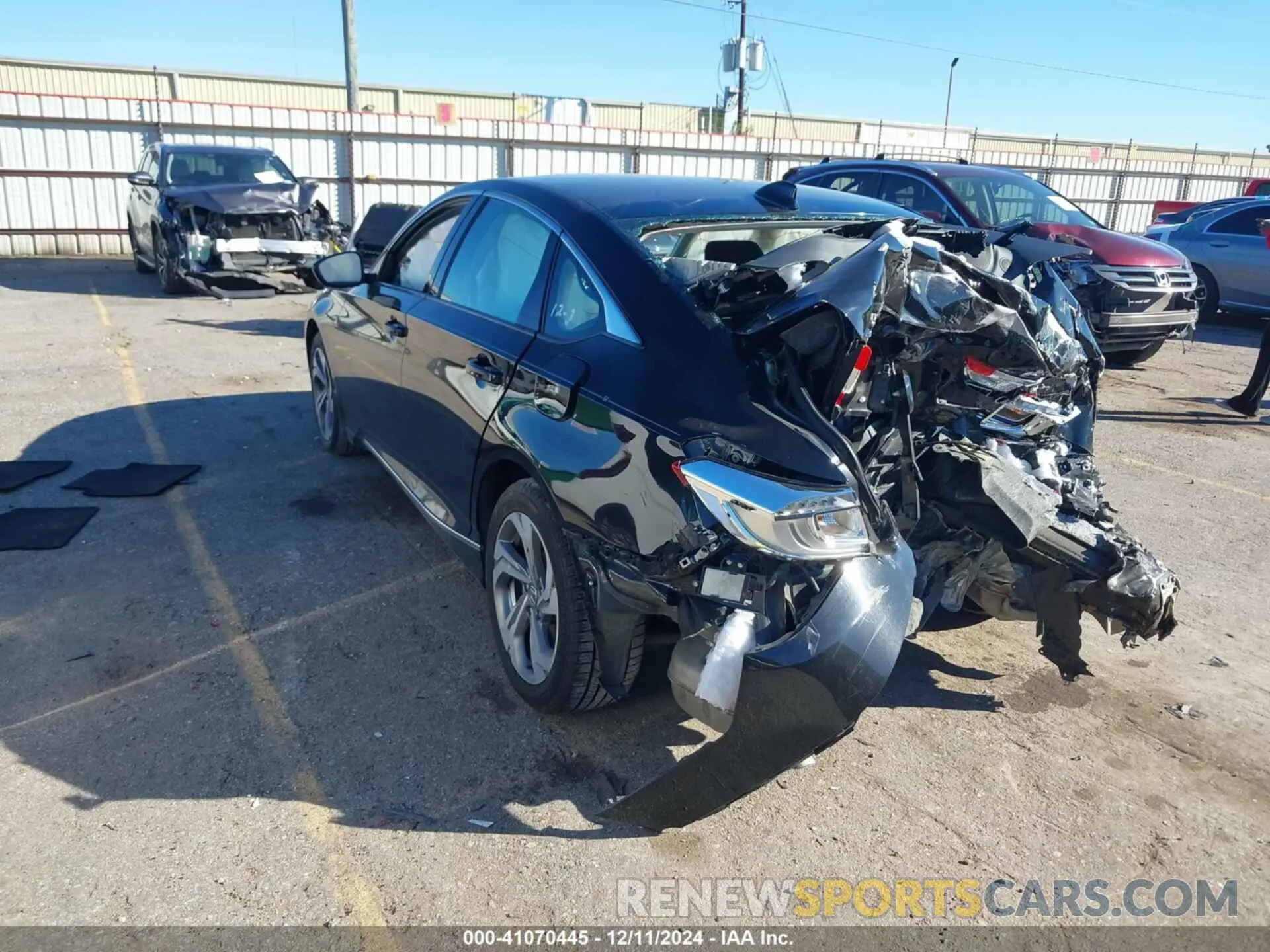3 Photograph of a damaged car 1HGCV1F42LA140274 HONDA ACCORD 2020