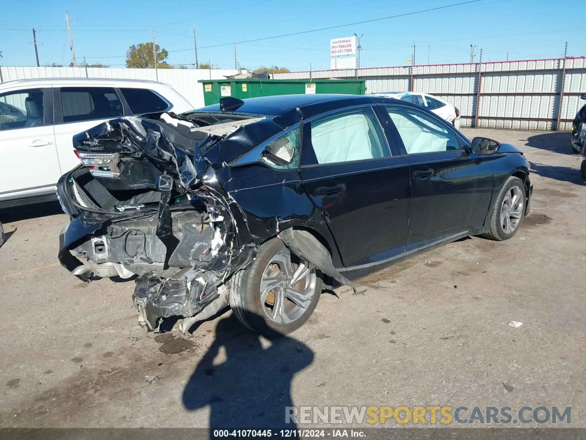4 Photograph of a damaged car 1HGCV1F42LA140274 HONDA ACCORD 2020