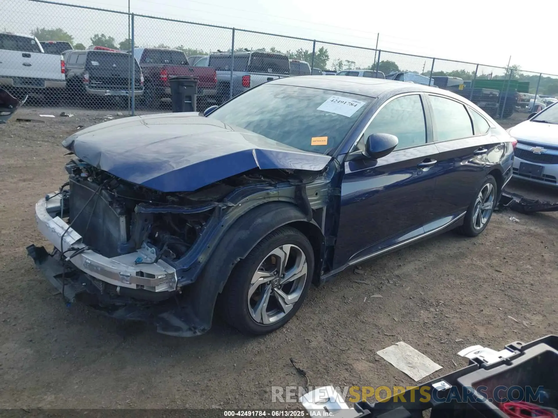 2 Photograph of a damaged car 1HGCV1F42LA140775 HONDA ACCORD 2020