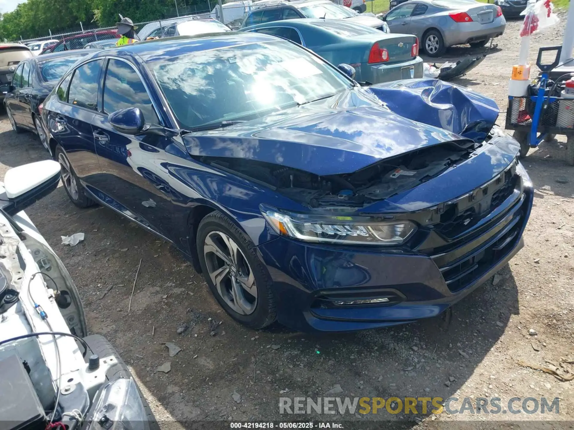 1 Photograph of a damaged car 1HGCV1F43LA047912 HONDA ACCORD 2020