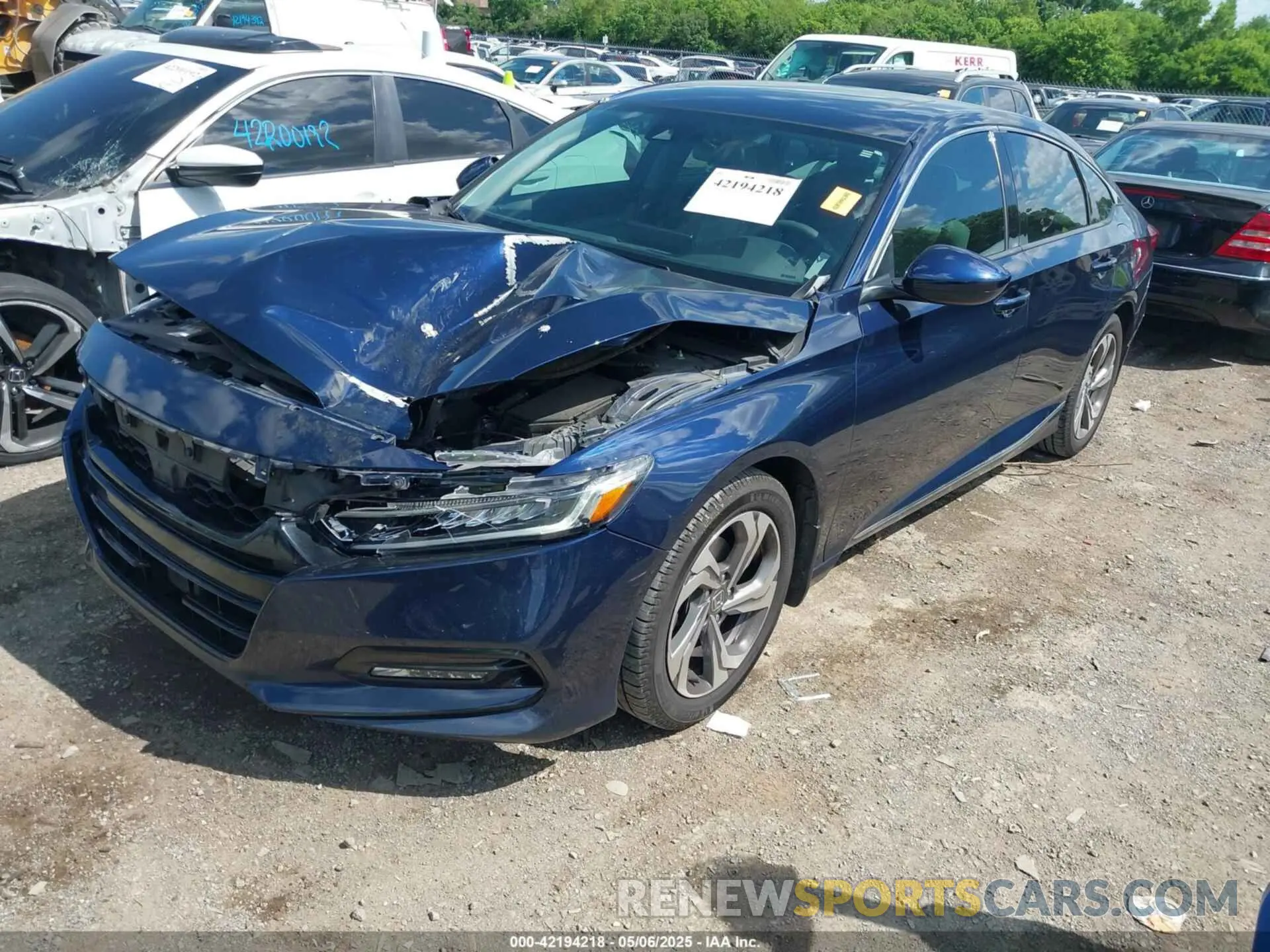 2 Photograph of a damaged car 1HGCV1F43LA047912 HONDA ACCORD 2020