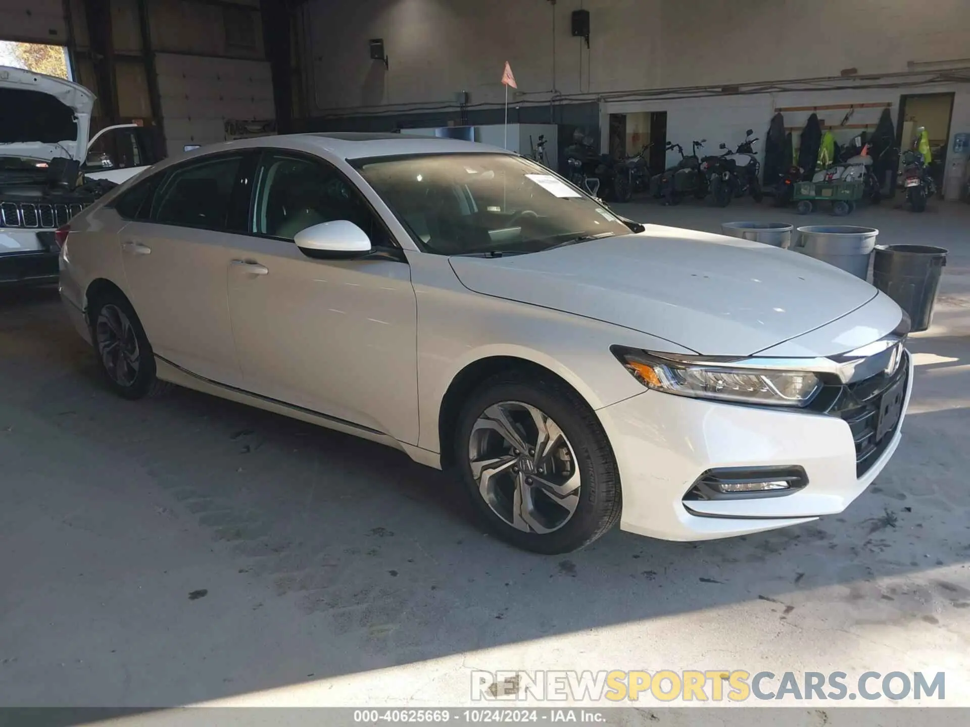 1 Photograph of a damaged car 1HGCV1F43LA142907 HONDA ACCORD 2020