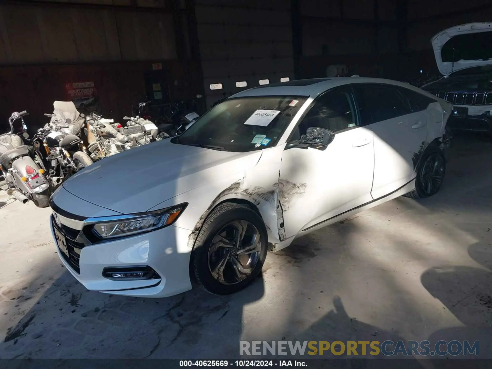 2 Photograph of a damaged car 1HGCV1F43LA142907 HONDA ACCORD 2020