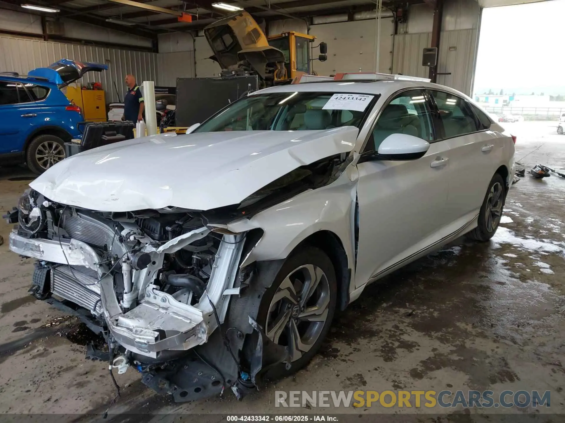 2 Photograph of a damaged car 1HGCV1F43LA150280 HONDA ACCORD 2020