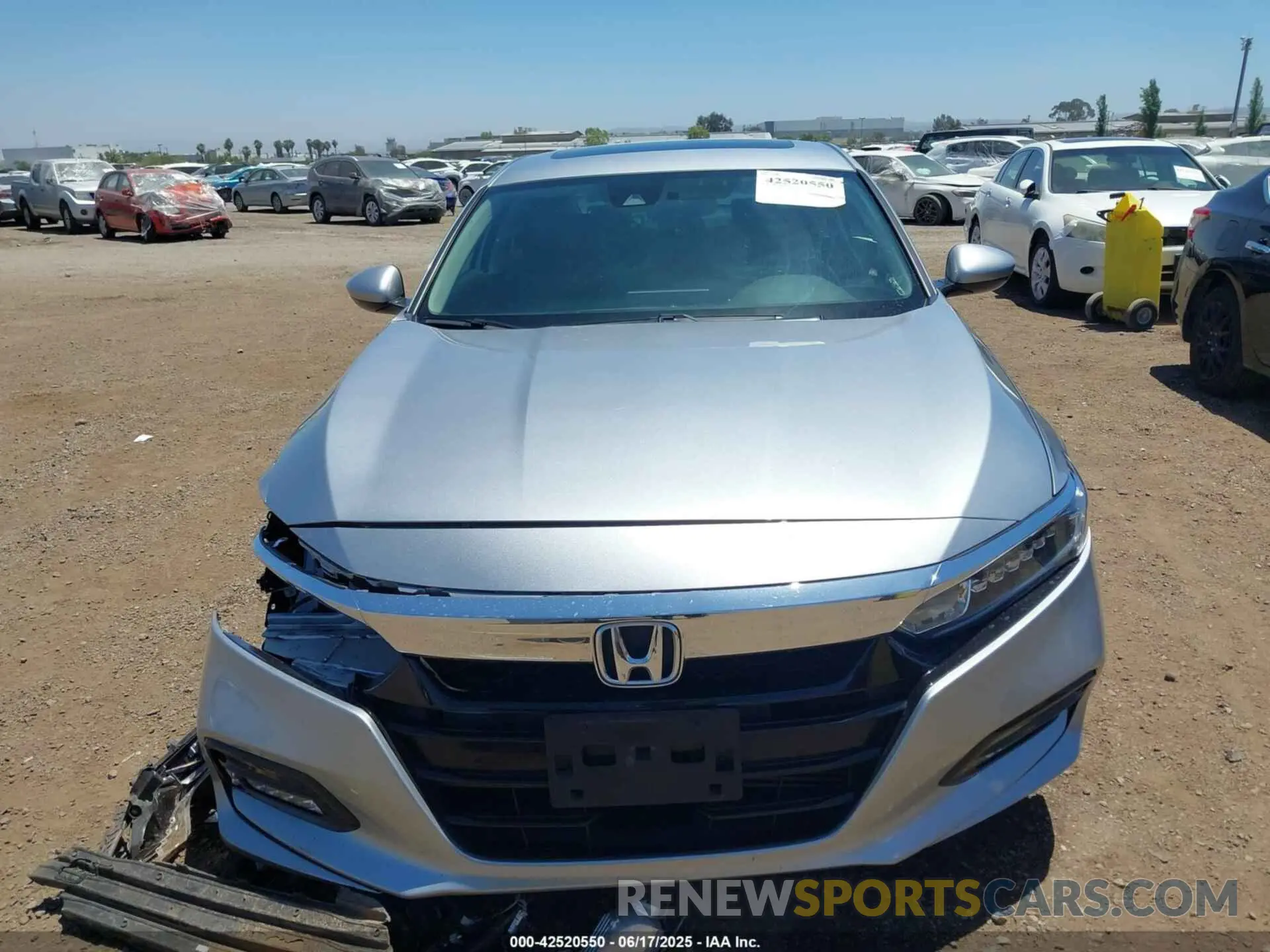 12 Photograph of a damaged car 1HGCV1F45LA025250 HONDA ACCORD 2020