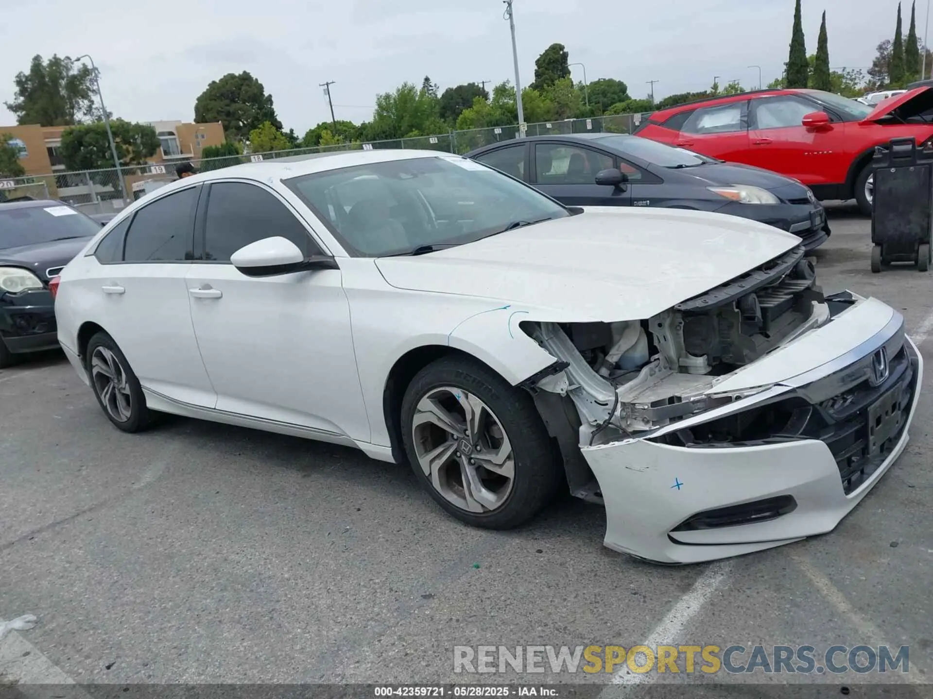 13 Photograph of a damaged car 1HGCV1F45LA144111 HONDA ACCORD 2020