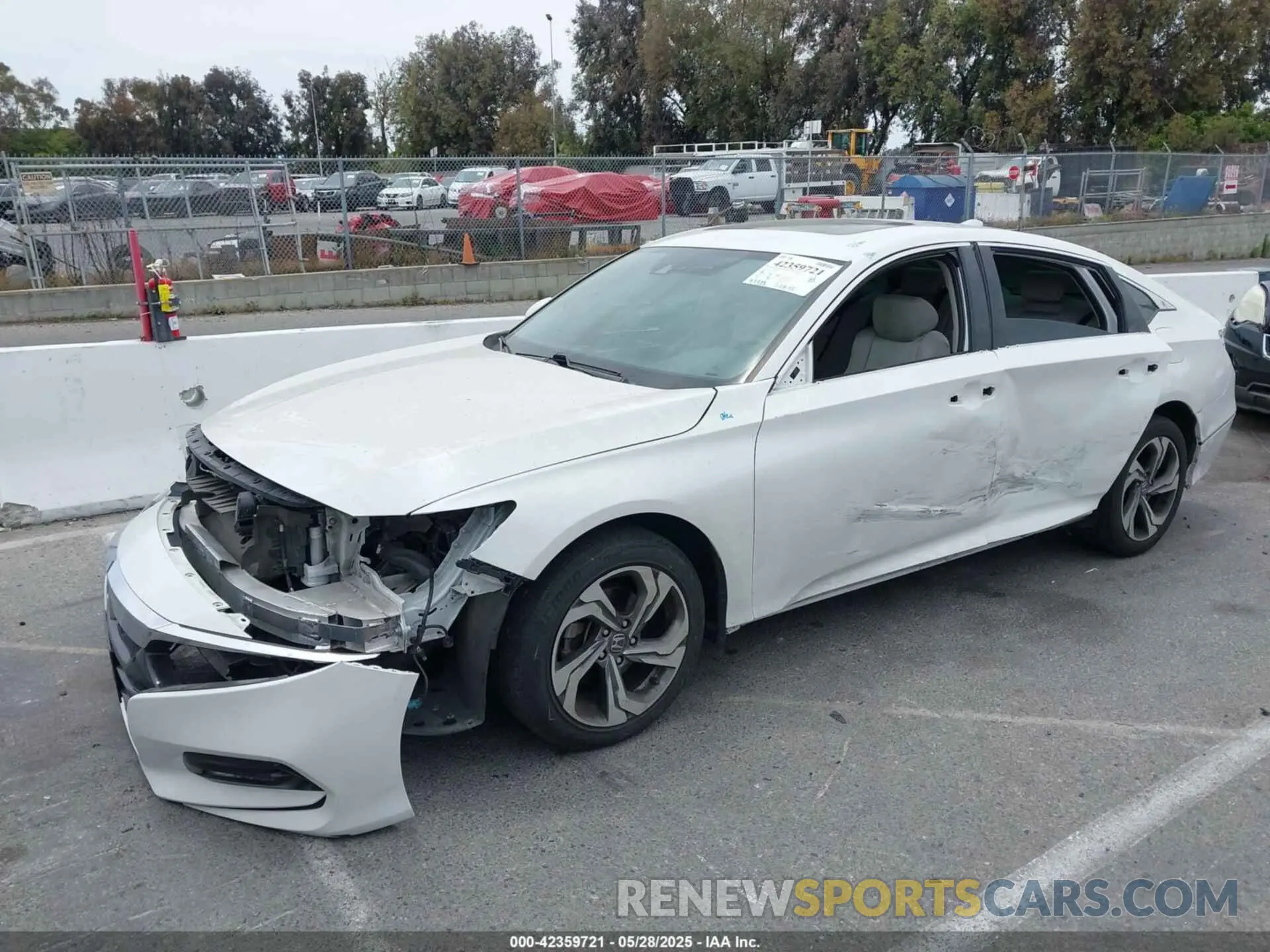2 Photograph of a damaged car 1HGCV1F45LA144111 HONDA ACCORD 2020