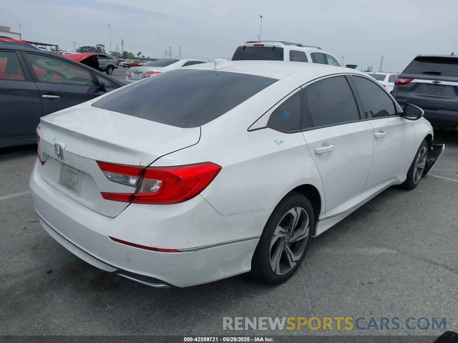 4 Photograph of a damaged car 1HGCV1F45LA144111 HONDA ACCORD 2020