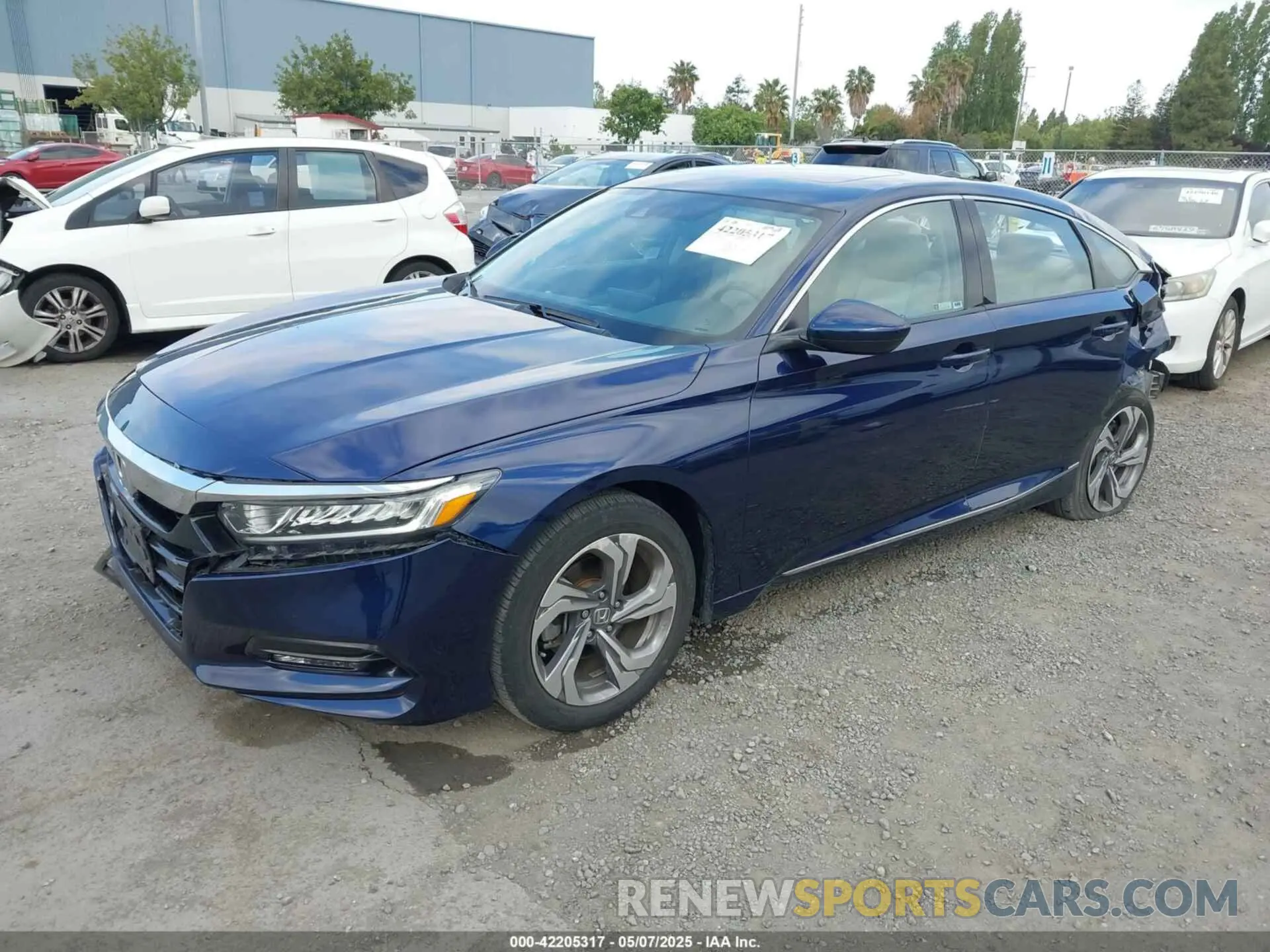 2 Photograph of a damaged car 1HGCV1F46LA019375 HONDA ACCORD 2020