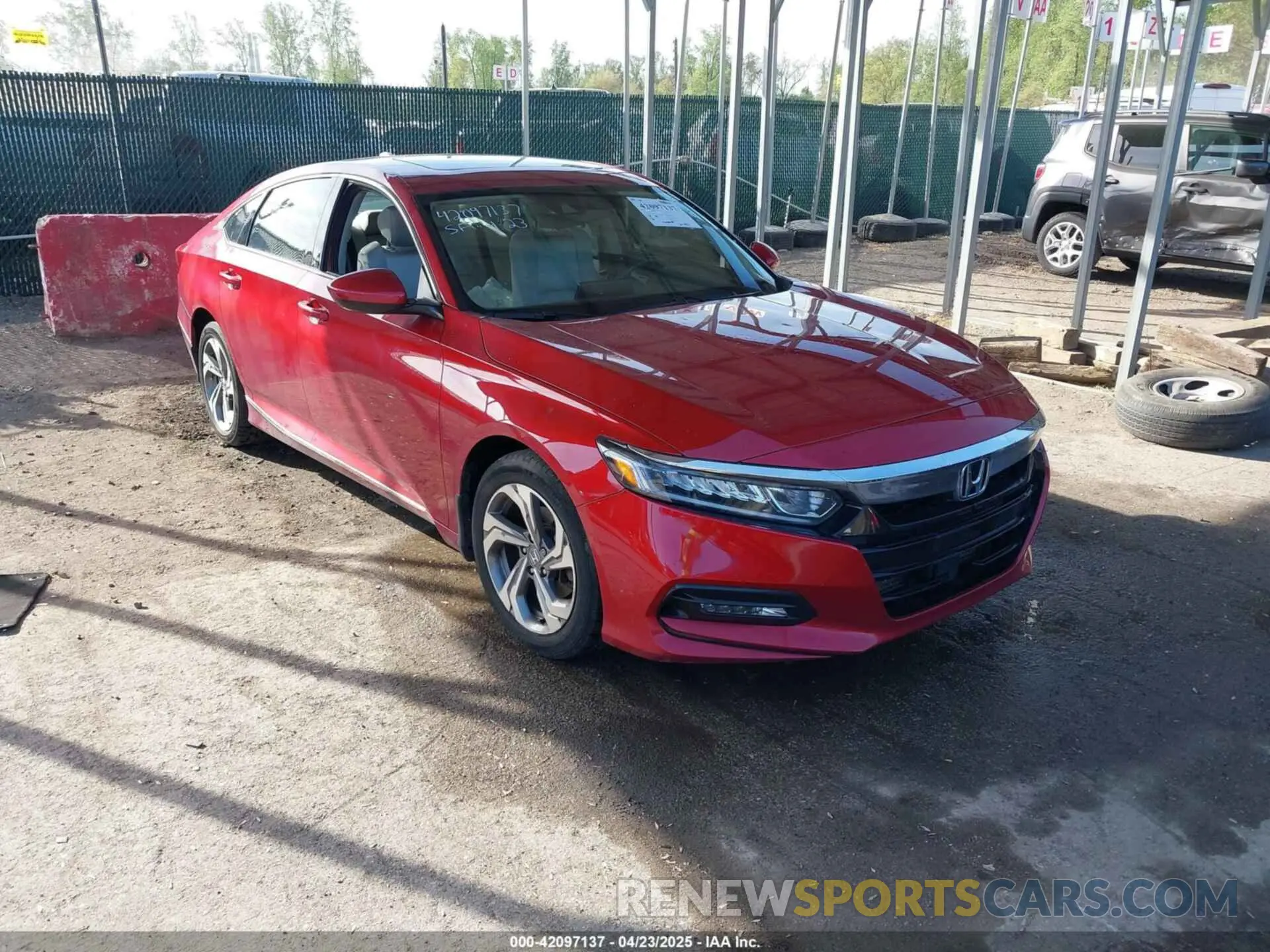 1 Photograph of a damaged car 1HGCV1F46LA058516 HONDA ACCORD 2020
