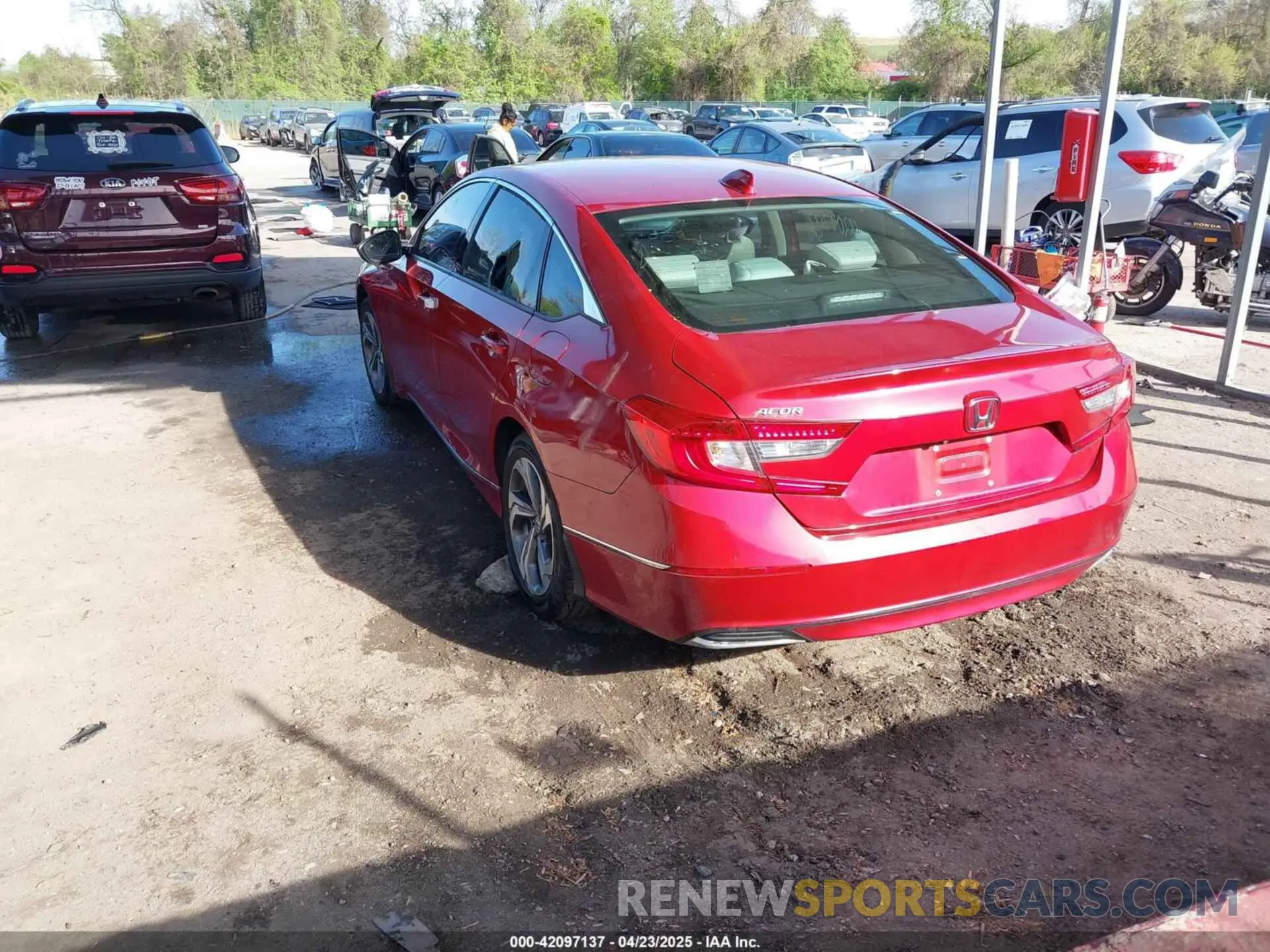 3 Photograph of a damaged car 1HGCV1F46LA058516 HONDA ACCORD 2020