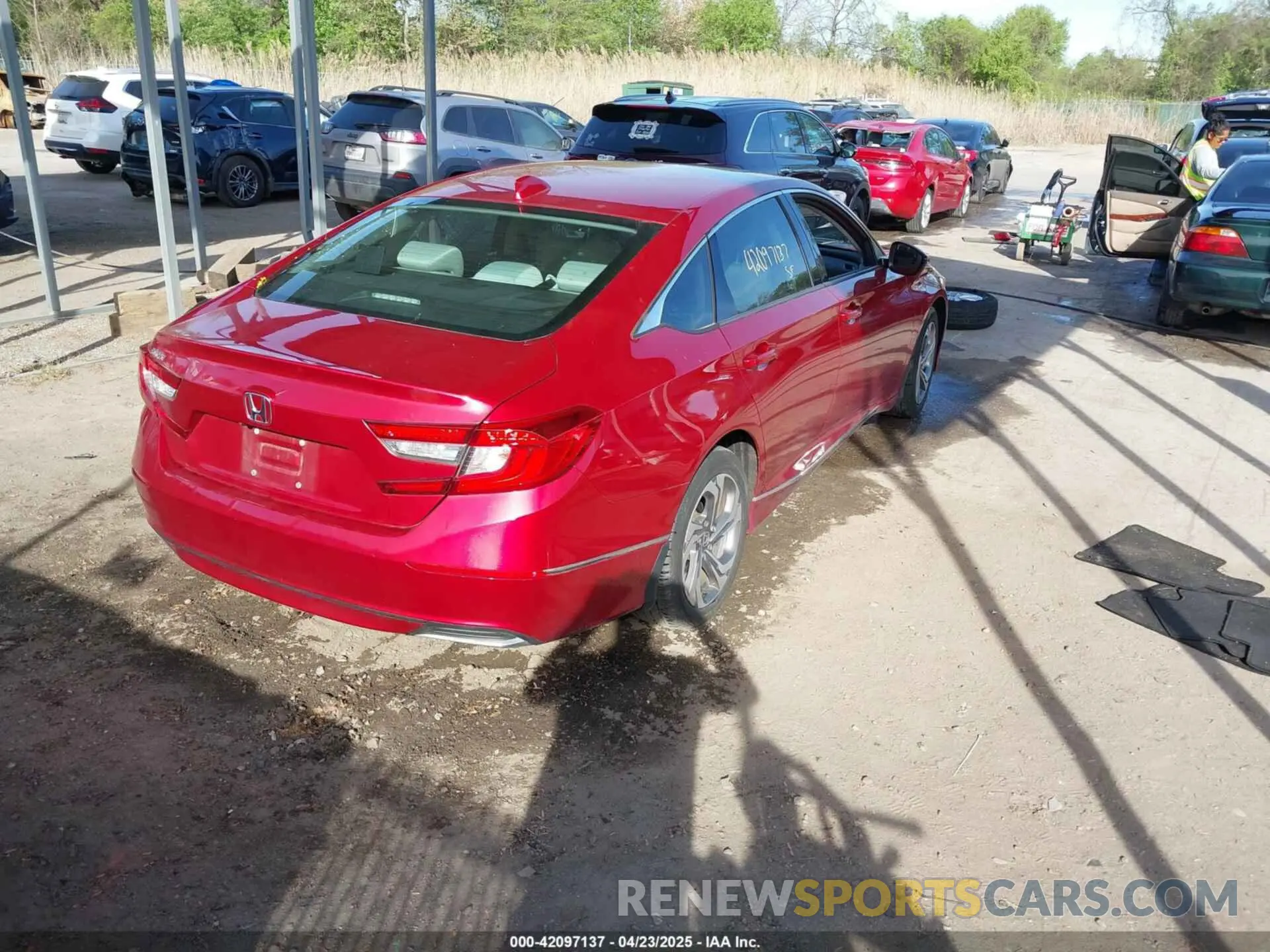 4 Photograph of a damaged car 1HGCV1F46LA058516 HONDA ACCORD 2020