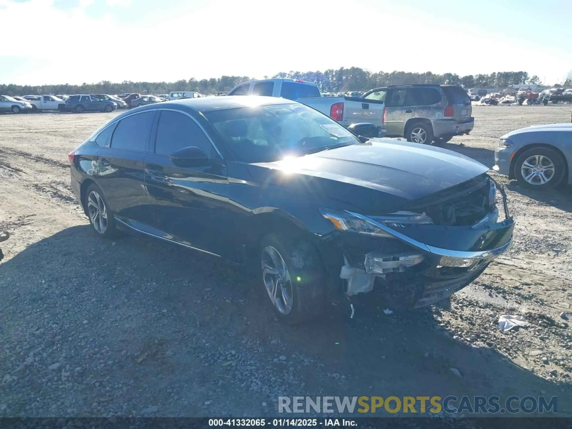 1 Photograph of a damaged car 1HGCV1F46LA092617 HONDA ACCORD 2020