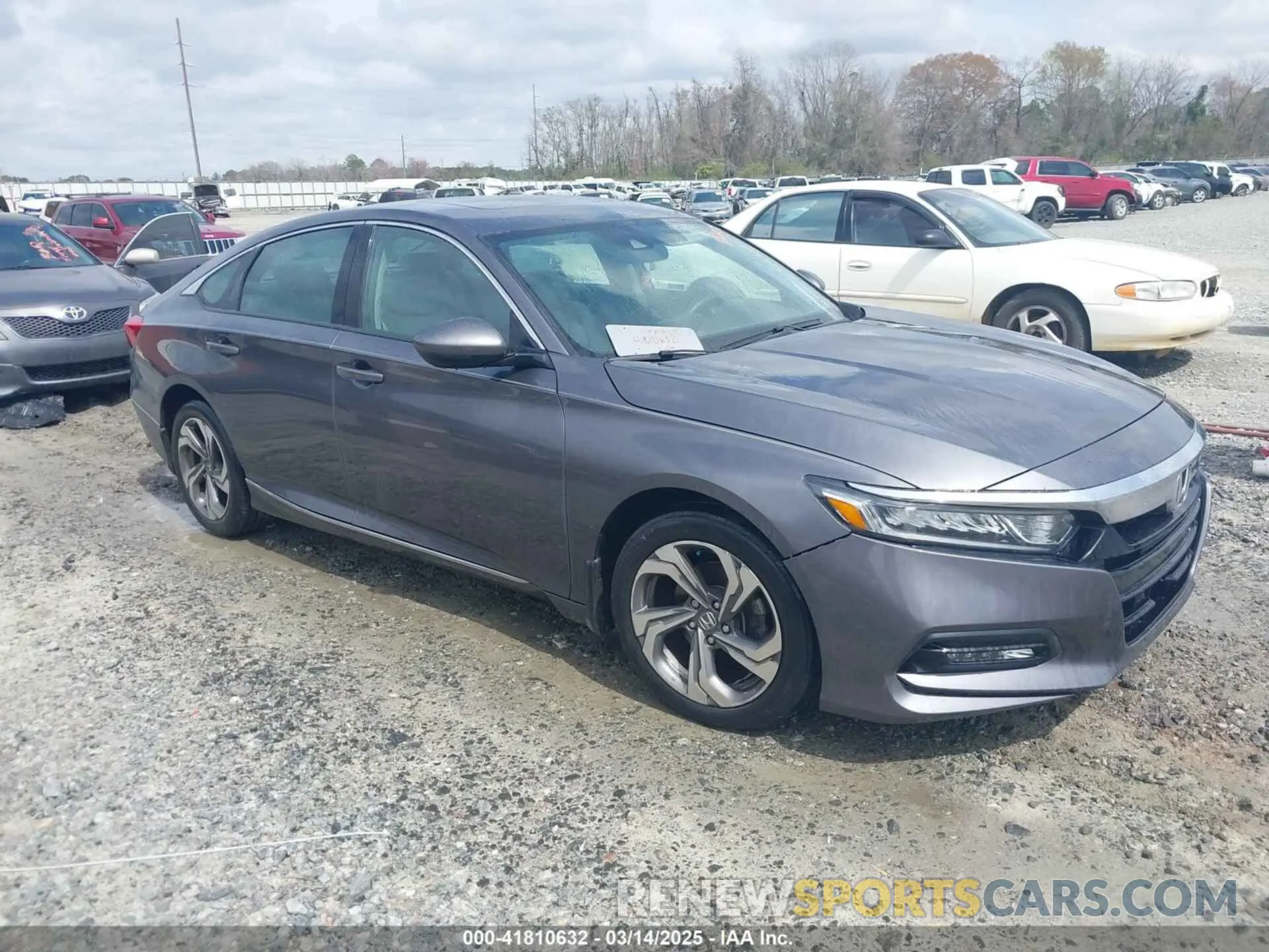 1 Photograph of a damaged car 1HGCV1F46LA110761 HONDA ACCORD 2020