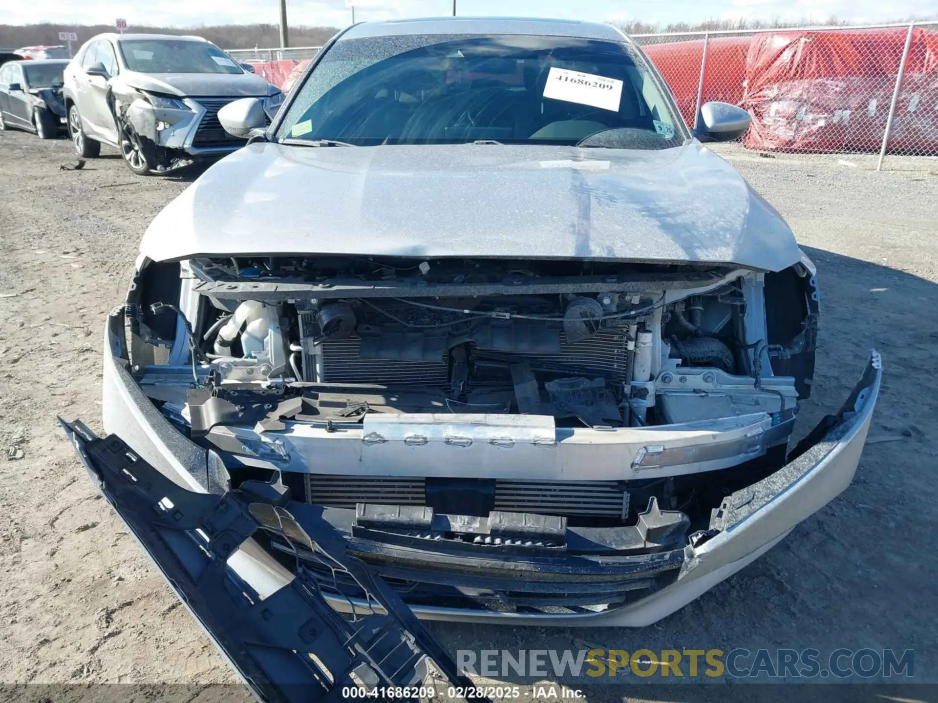 6 Photograph of a damaged car 1HGCV1F46LA117886 HONDA ACCORD 2020